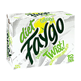 Faygo Soda Twist Diet 12 Oz Left Picture